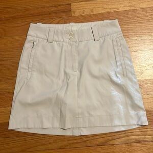 Nike Golf Tour Performance Dri-Fit Khaki Skirt Skort Size 2 Excellent Condition